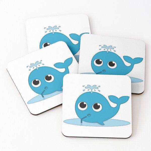Item preview, whale designed and sold by animalsandkids.