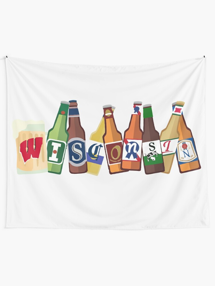 "Wisconsin" Tapestry for Sale by shaylikipnis  Redbubble