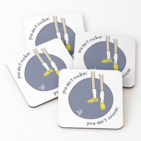 Item preview, If You Ain't Crocin', You Ain't Rockin'  designed and sold by Shayli Kipnis.