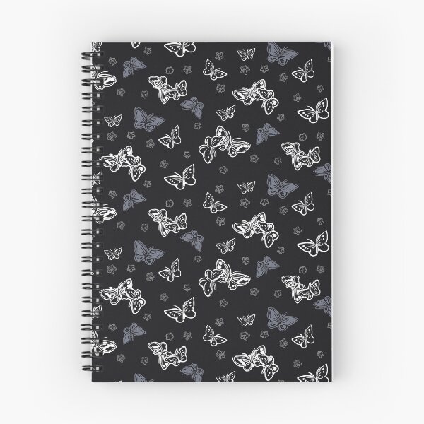 Item preview, Butterfly and cherry blossom -black designed and sold by AtelierEmiLou.