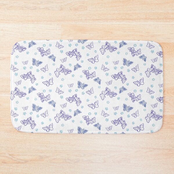Item preview, Butterfly and cherry blossom -white designed and sold by AtelierEmiLou.
