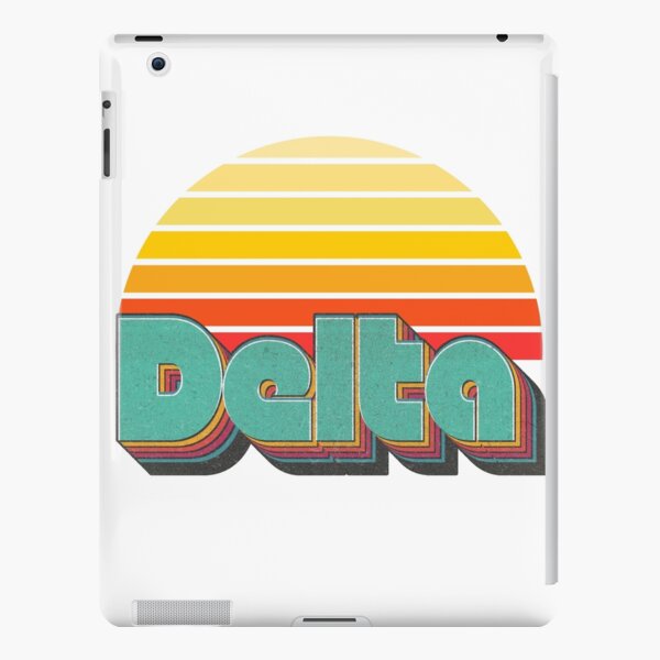 Retro Delta iPad Snap Case