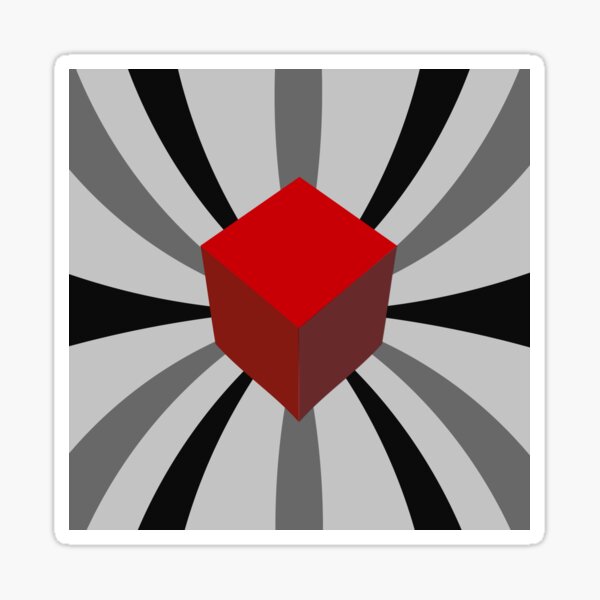 The Cube Sticker