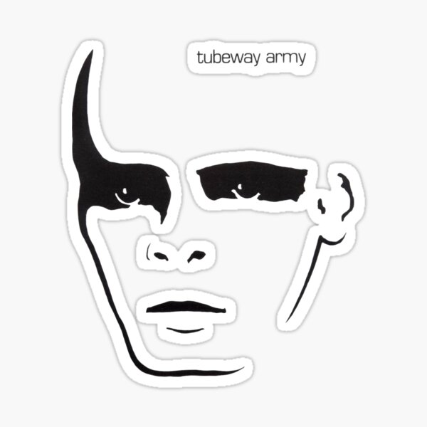 Tubeway Army Sticker