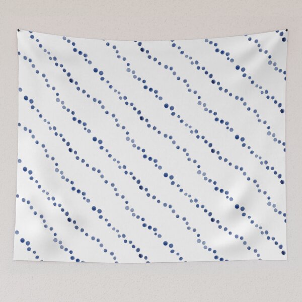 Item preview, Blue water color dots designed and sold by AtelierEmiLou.