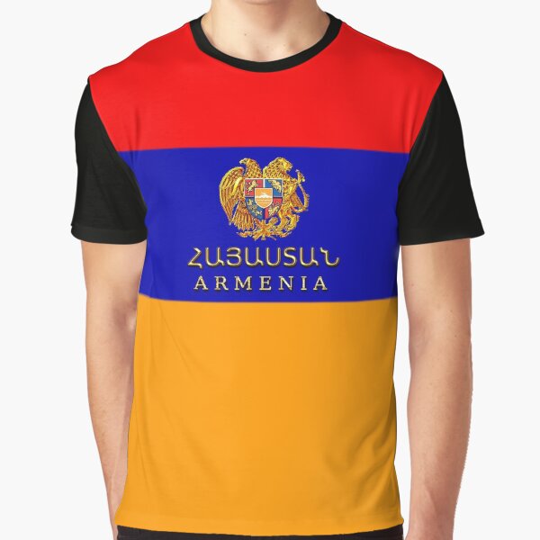 Flag of Armenia Հայաստանի դրոշը Graphic T-Shirt