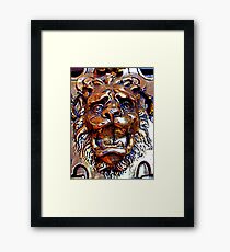 Growl Framed Print
