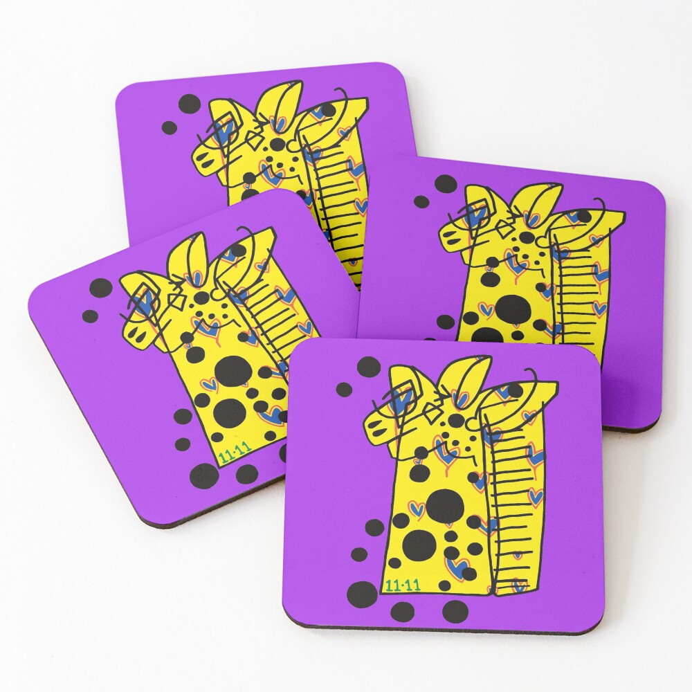 Item preview, Coasters (Set of 4) designed and sold by RUNICJOHN.
