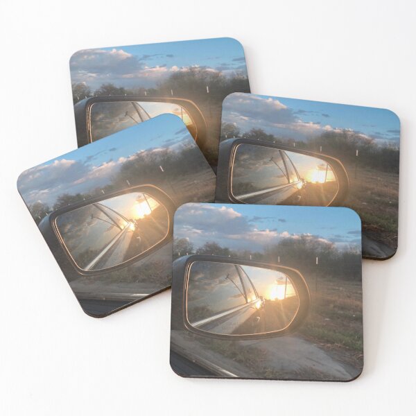 Item preview, Review Mirror Sunset designed and sold by Catherine Kerr.