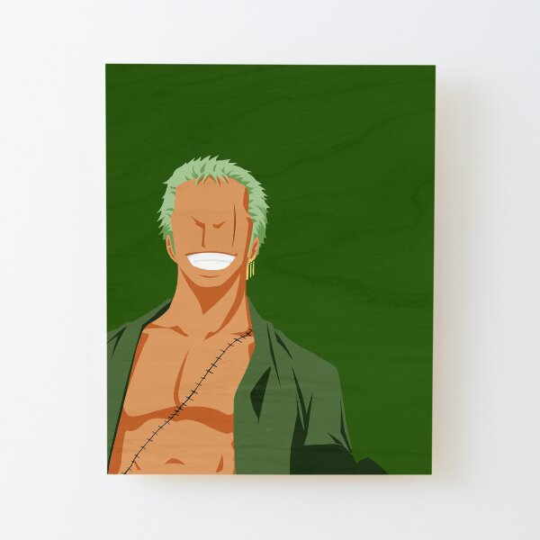 Minimalist Zoro Wall Art Redbubble