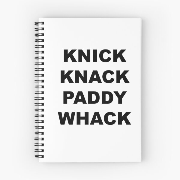 Artikelvorschau, Knick Knack Paddy Whack entworfen und verkauft von chantelle bezant.