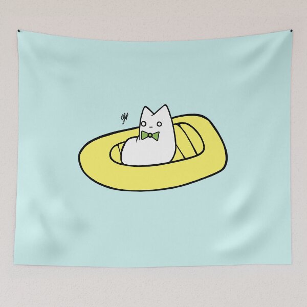 Item preview, Boat Kat (green) designed and sold by KatKweenDesigns.