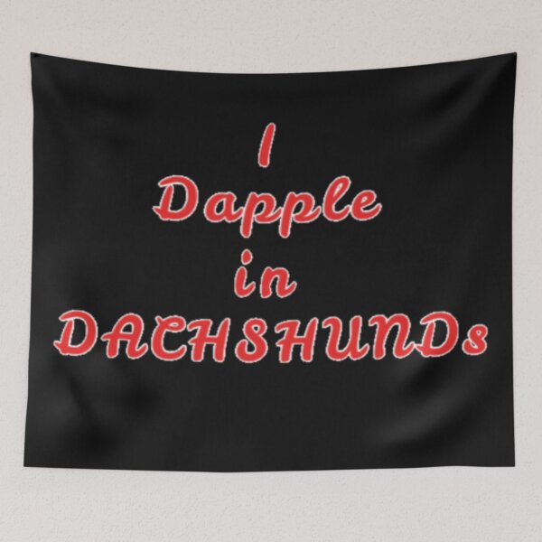 Item preview, I Dapple in Dachshunds Design designed and sold by Mindsofcreation.