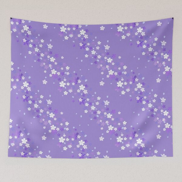 Item preview, Cherry blossoms in the wind - light purple and white designed and sold by AtelierEmiLou.