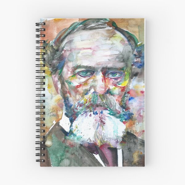 Item preview, WILLIAM JAMES - watercolor portrait.4 designed and sold by lautir.