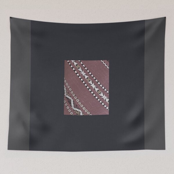 Item preview, SEMARA 13 carpet Morocco Berber crafts tradition brown brown pattern wool woven decoration designed and sold by dragonemma.