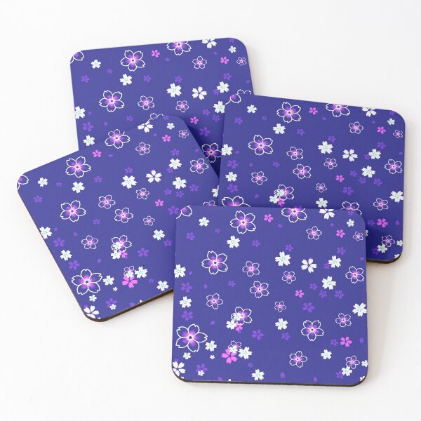 Item preview, Cherry blossom snow -blue and pink designed and sold by AtelierEmiLou.