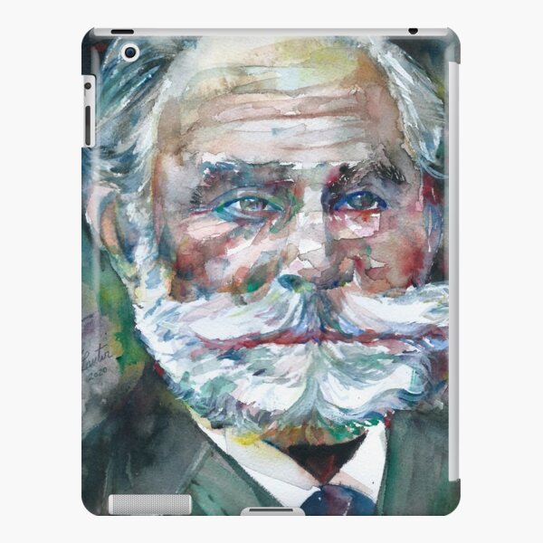 IVAN PAVLOV watercolor portrait iPad Snap Case