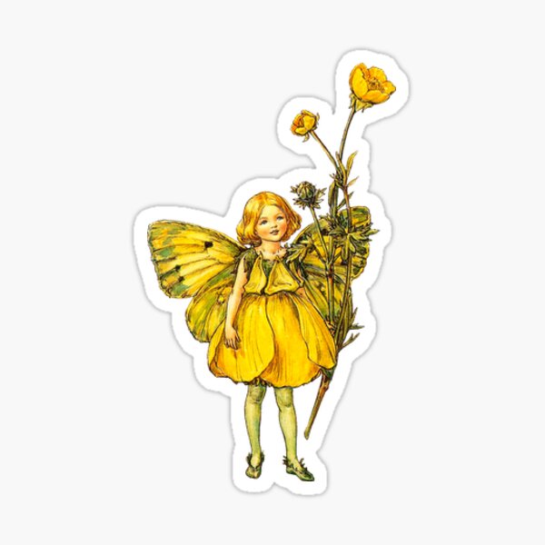 Flower fairies - Flower Fairy books by Cicely Mary Barker Sticker
