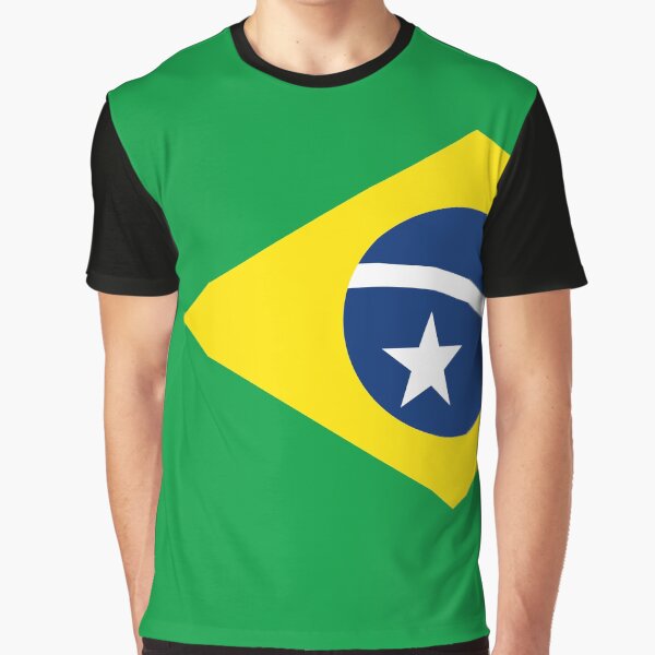 Ordem e progresso - Brazil - Color Graphic T-Shirt