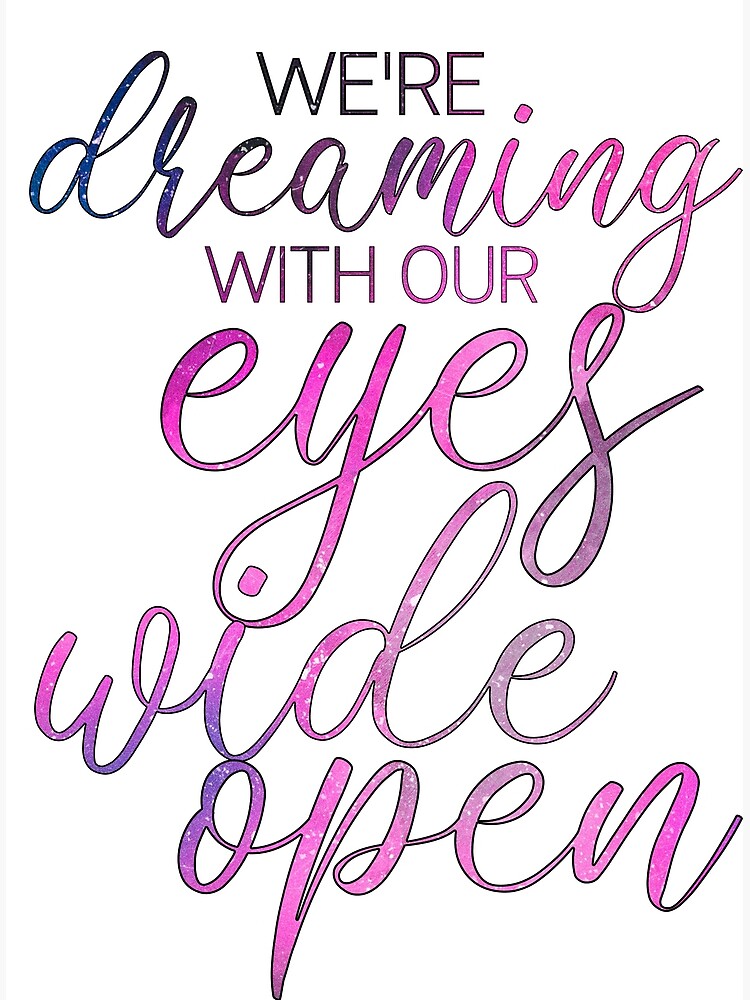 "The Greatest ShowmanInspired "Eyes Wide Open"" Poster by