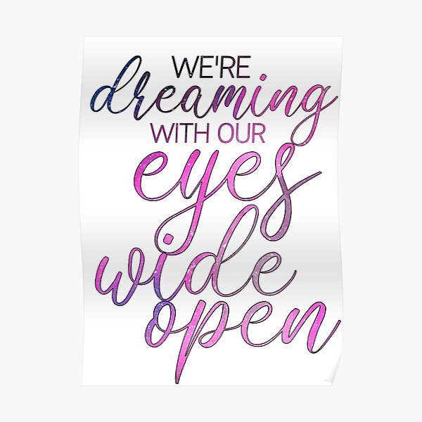 "The Greatest ShowmanInspired "Eyes Wide Open"" Poster by