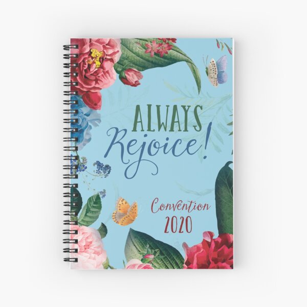 Always Rejoice 2020 Convention Spiral Notebook