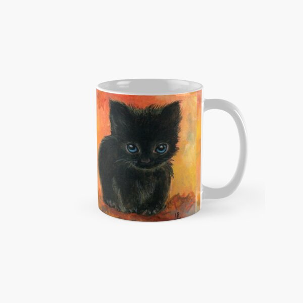 Chaton noir Mug classique
