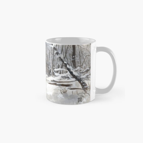 Foret enneigée Mug classique