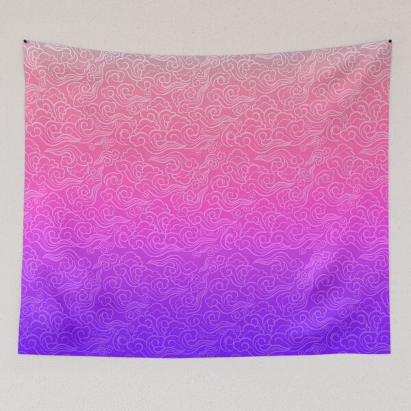 Item preview, Violet Clouds Print designed and sold by TATIANA FERREIRA.