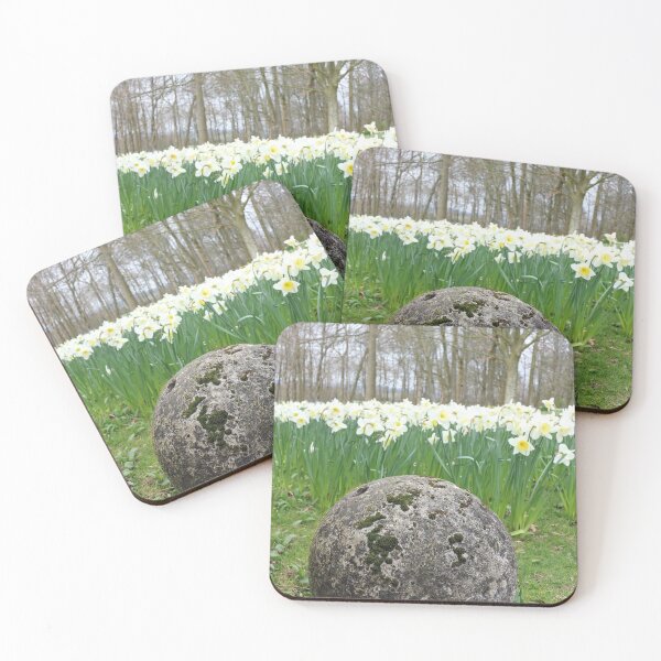 Item preview,  Large Mossy Round Stone in a Park designed and sold by pinkal.