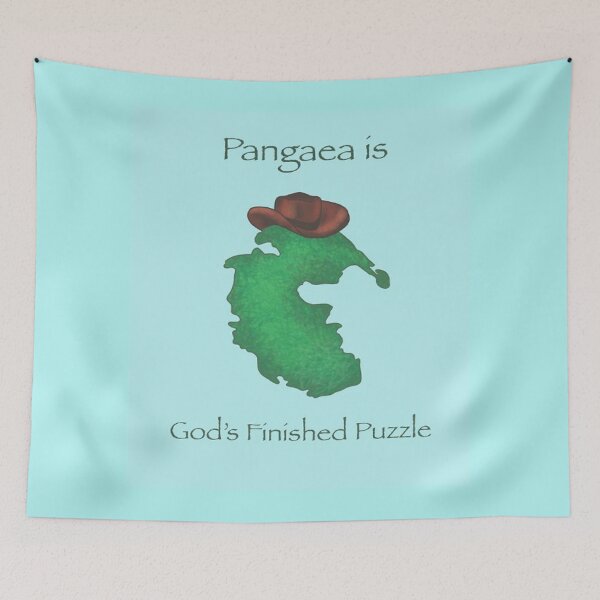 Item preview, Pangaea is God's Finished Puzzle designed and sold by SmolArtDork.