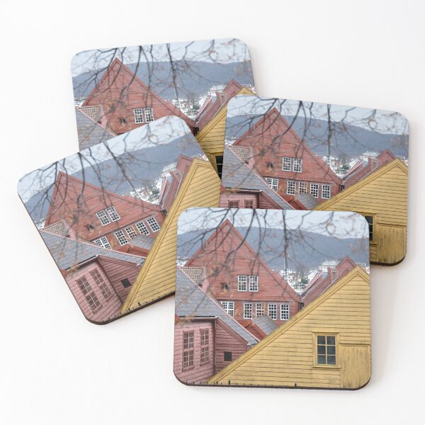 Item preview, Buildings of Bryggen designed and sold by Marylou Badeaux.