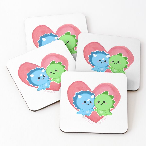 Item preview, Dinosaurs in Love designed and sold by mykowu.