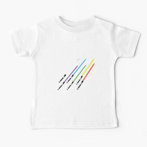lightsabers sideways Baby T-Shirt
