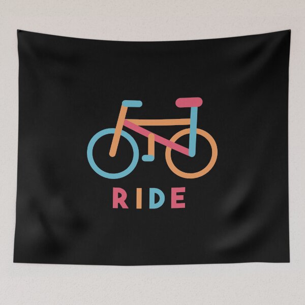Item preview, Cycling riding a bike designed and sold by Tabinchu.