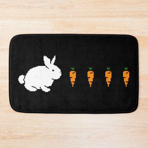 Item preview, Retro pixel gaming bunny. designed and sold by emphatic.