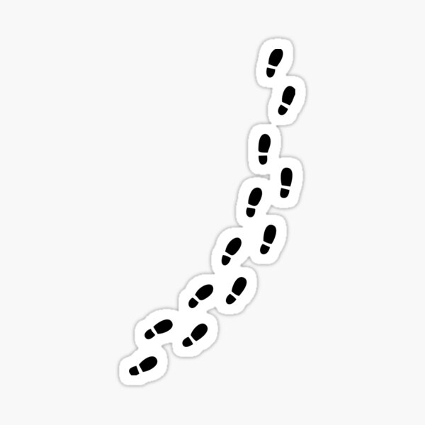 Endless Magical footsteps Sticker