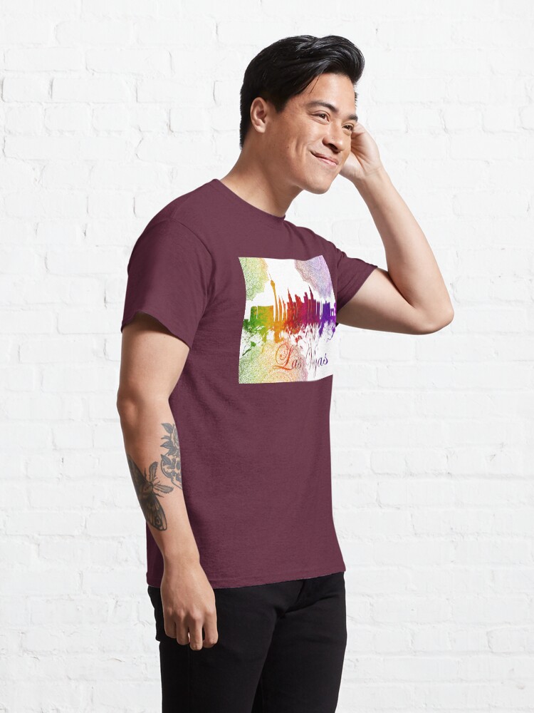 Alternate view of Las Vegas Nevada Skyline - 57 Classic T-Shirt