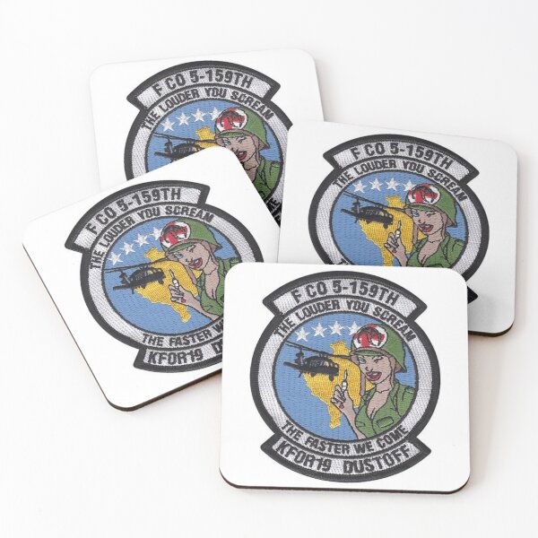 Item preview, US Army F CO 5-159 5-159 AVN KFOR19 DUSTOFF Sticker designed and sold by MilitaryPlus.