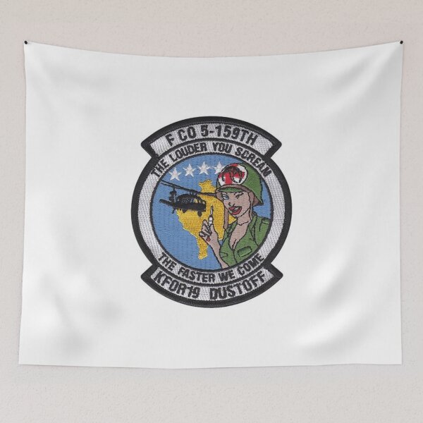 Item preview, US Army F CO 5-159 5-159 AVN KFOR19 DUSTOFF Sticker designed and sold by MilitaryPlus.