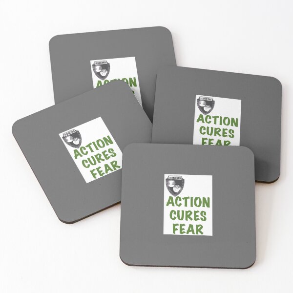Item preview, ACTION CURES FEAR designed and sold by CCCREW.