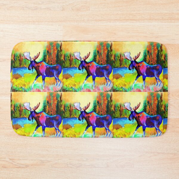 Item preview, Colorful Moose designed and sold by sarahpainter.