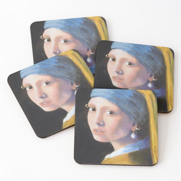 Item preview, Millennial Girl with a Pearl Earring designed and sold by Artistic Quips.