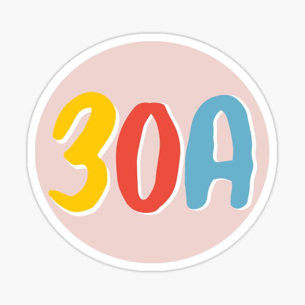 30A  Sticker