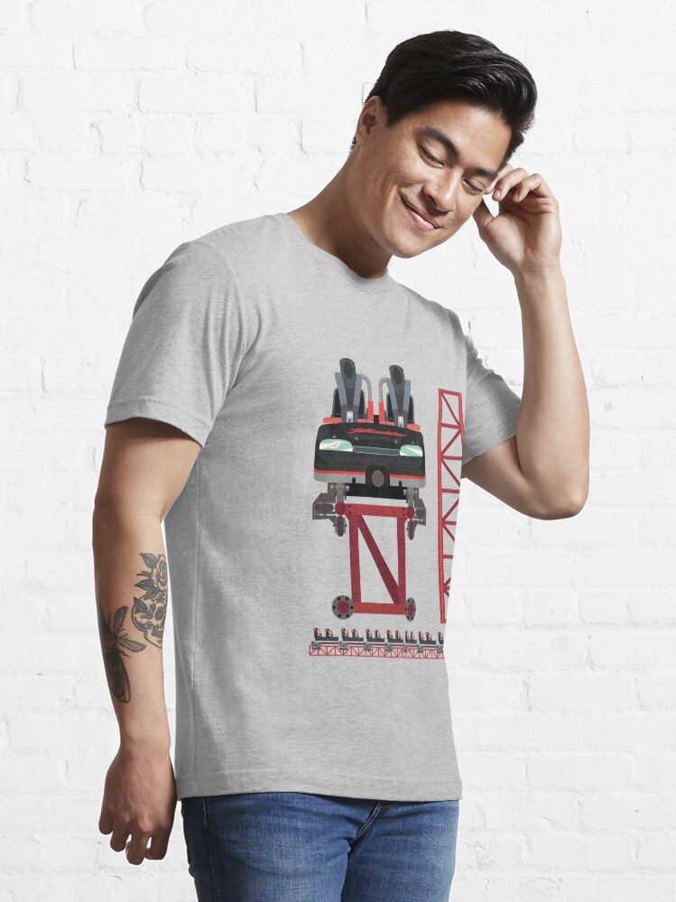 Alternate view of Intimidator Train Design - Kings Dominion Intamin Giga Coaster Essential T-Shirt