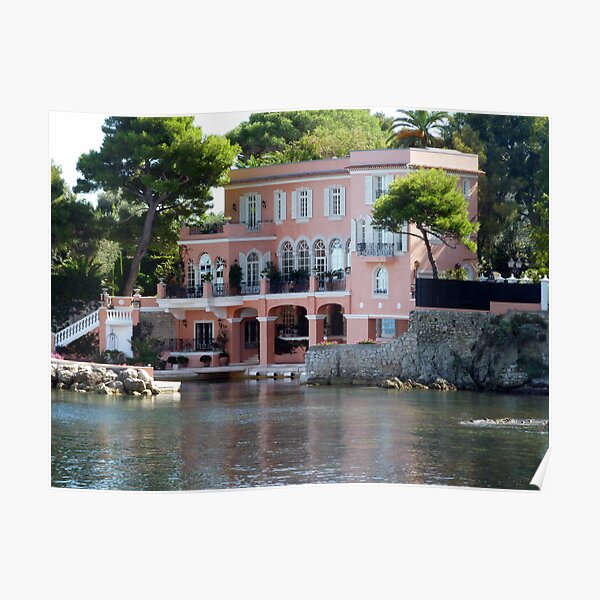 David Niven Villa On Cap Ferrat Poster