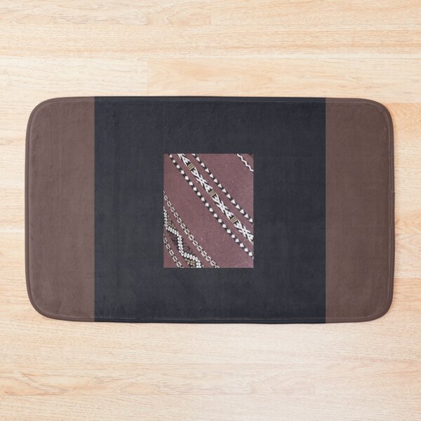 Item preview, SEMARA 14 Moroccan carpet Berber crafts tradition brown brown pattern woven wool decoration designed and sold by dragonemma.