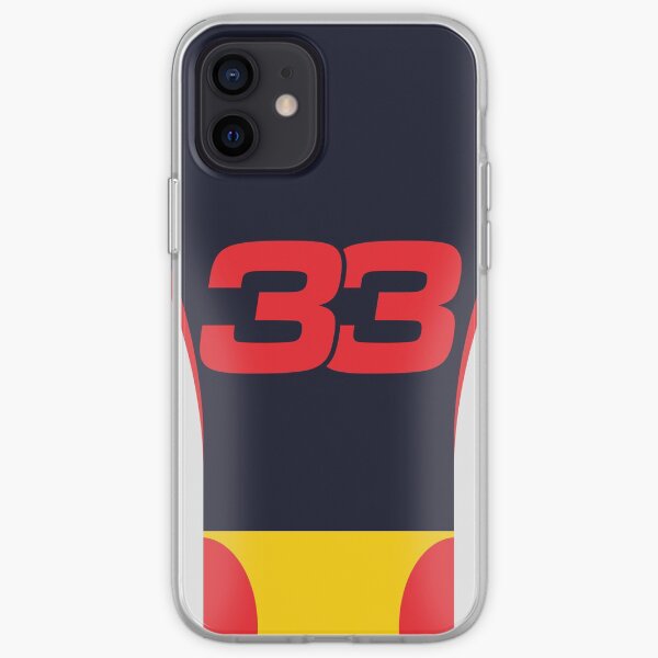 Red Bull F1 2020 - Max Verstappen # 33 Funda blanda para iPhone