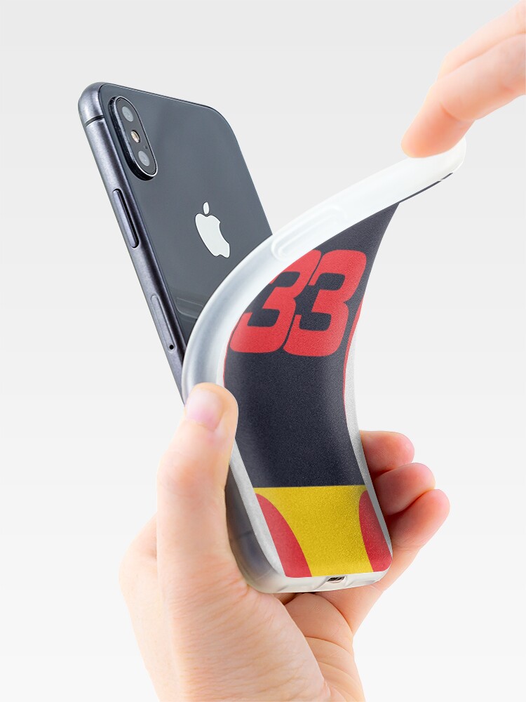 Alternative Ansicht von Red Bull F1 2020 - Max Verstappen # 33 iPhone-Hülle